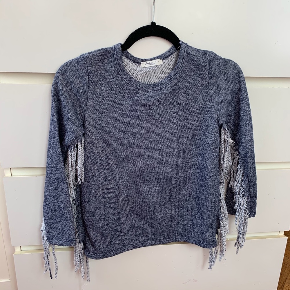 Fringe sweatshirt
